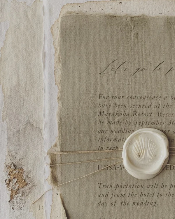 40 Wax Seal Wedding Stationery Ideas