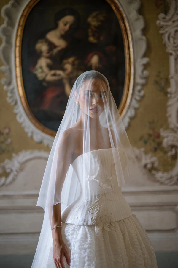 Brittany Netta’s Cinematic Lake Como Wedding Featuring a Bespoke Danielle Frankel Gown