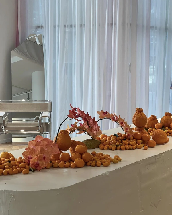 Tablescape Styling with Fruit