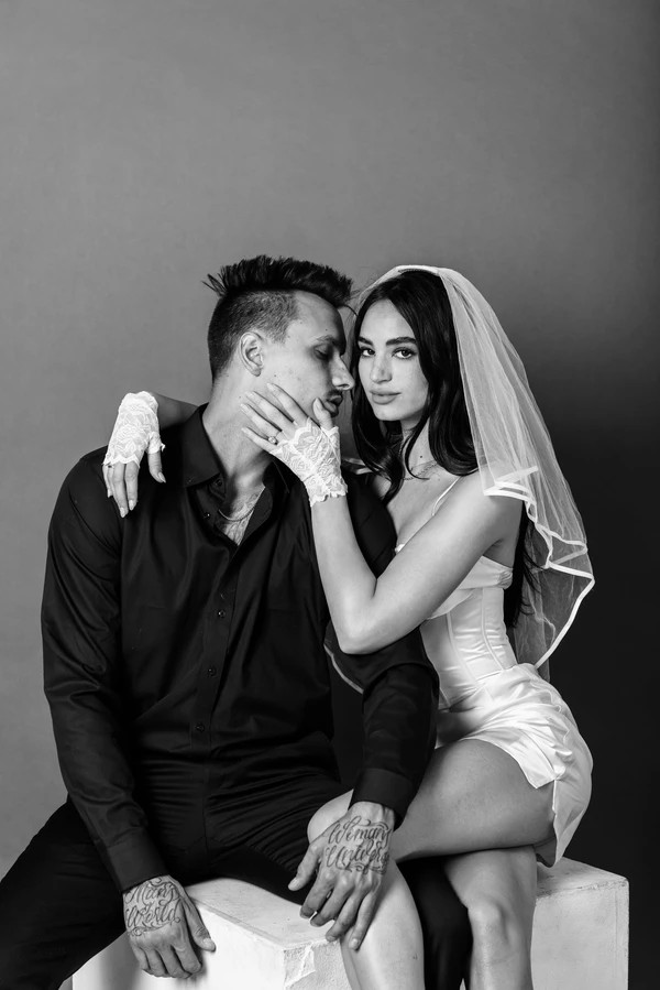 Sarah & Devin: classic black tie wedding in California — photo 23