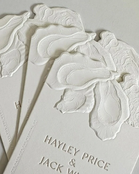 32 Blind Embossed Stationery Ideas