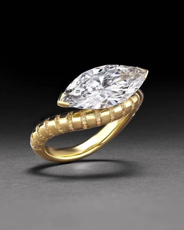 Wedding & Engagement Ring Trend: Marquise Diamonds