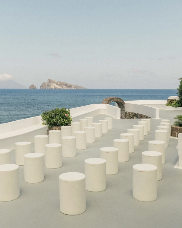 A Minimalist Seaside Wedding on the Breathtaking Island of Panarea, Sicily