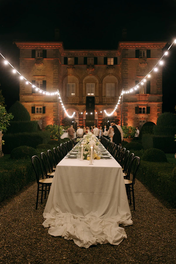 A Romantic Black-Tie Wedding Weekend at Villa Cetinale in Tuscany