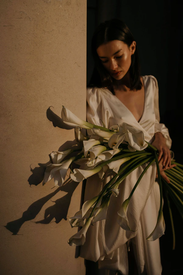 A Symphony of Silk, Light and Blooms