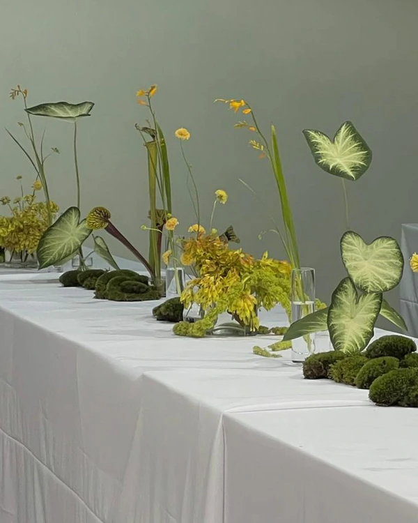 Lush Green Event Design Inspiration