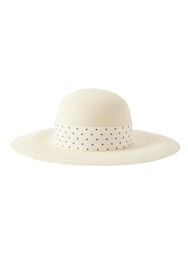 <a href="https://www.net-a-porter.com/en-us/shop/product/tom-ford/accessories/wide-brim/raffia-wide-brim-hat/46376663163051932">TOM FORD Hat</a> from Net-a-Porter, $990