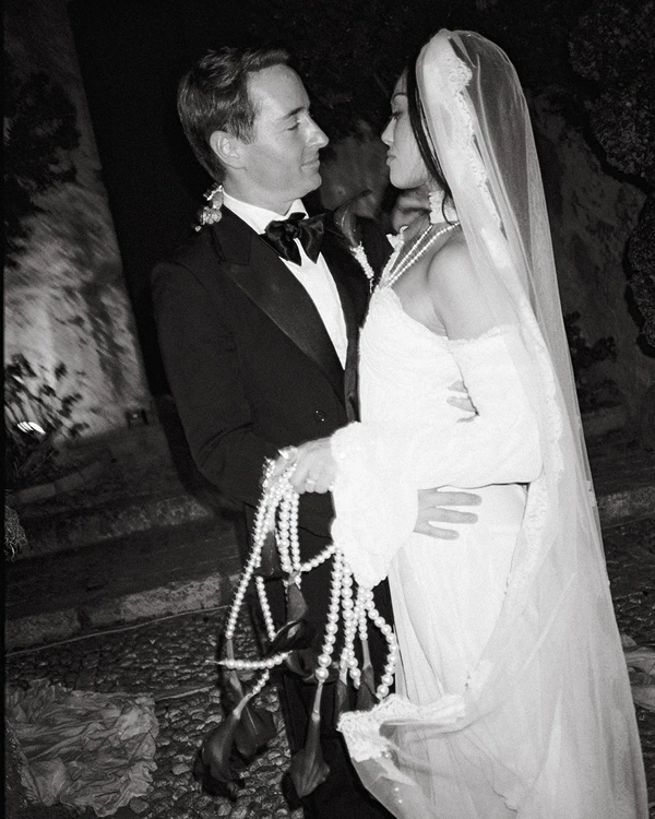 This Galliano-Inspired Bride Brought Mermaidcore to Sicily