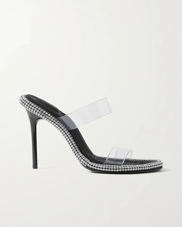 15 Trendy Transparent Wedding Shoes
