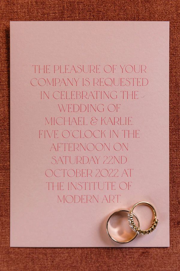 Authentic Wedding in a Private Art Gallery