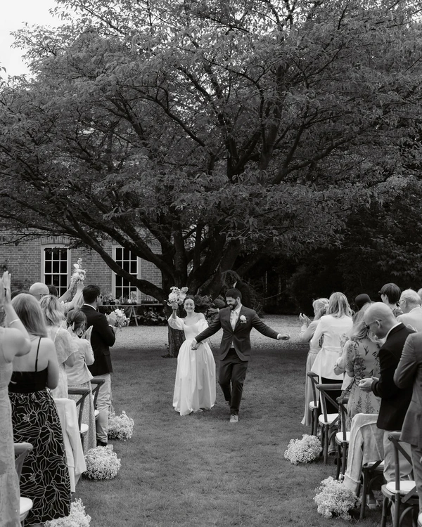 A Charming Garden Wedding in the English Countryside