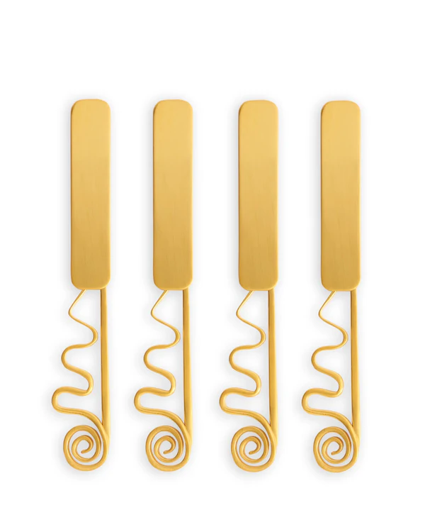 <a href="https://www.l-objet.com/products/spirale-spreaders-set-of-4?utm_source=the-wed&utm_medium=digital-pr&utm_campaign=lobjet-wedding-gift-guide&utm_content=image-link">L'OBJET Spirale Spreaders Set, $250</a>