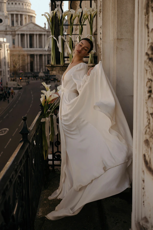 A Symphony of Silk, Light and Blooms