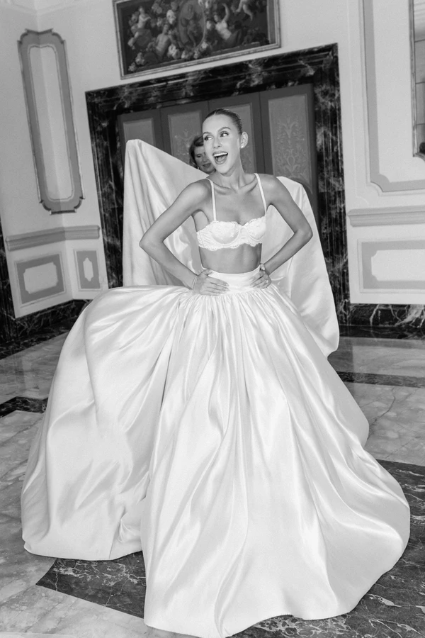 Influencer Allegra Filippetti’s Italian Garden Wedding Was a Chic Fusion of Cinematic Romance & Fashion-Forward Style