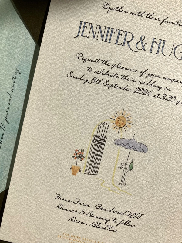 Tamborine Press, wedding stationery in Sydney, Australia — portfolio photo 3