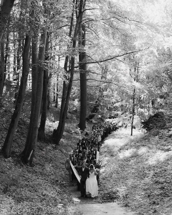A Whimsical Forest Wedding at a Polish Palace