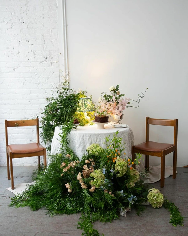 Lush Green Event Design Inspiration
