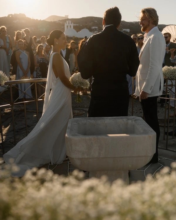 An Intimate Greek Island Wedding