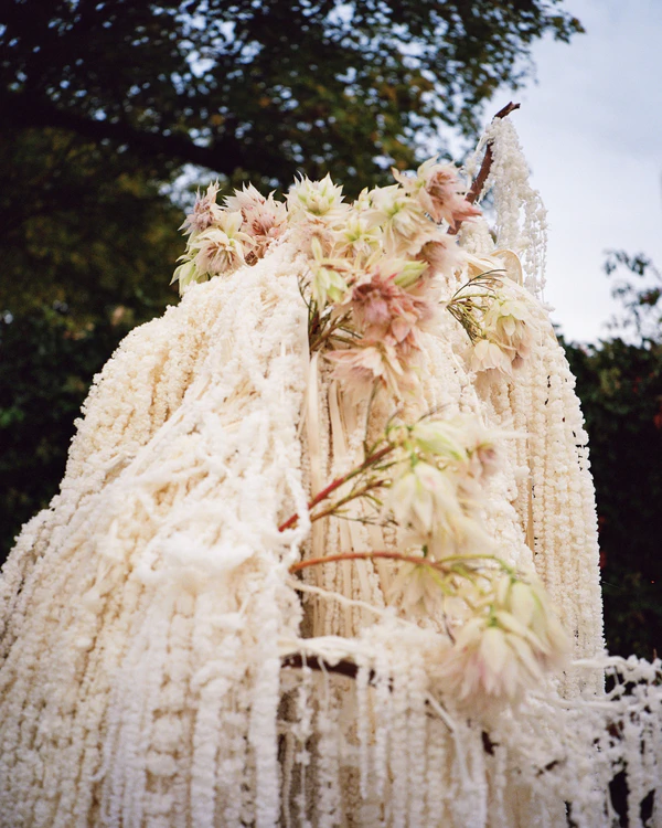 A Romantic Parisian Wedding in a Cinematic Open-Air Abbey