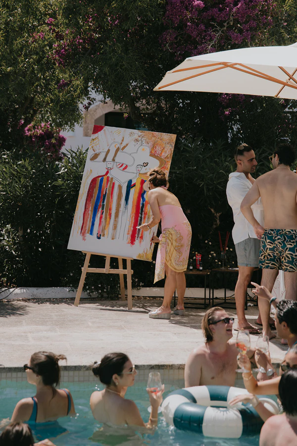Pastel Florals, Golden Arches & a Dance-Filled Night at This Menorca Quarry Wedding