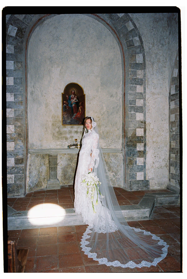 Inside Influencer Grace Nicholas’s Vintage-Style Wedding in Tuscany, Captured Entirely on Film