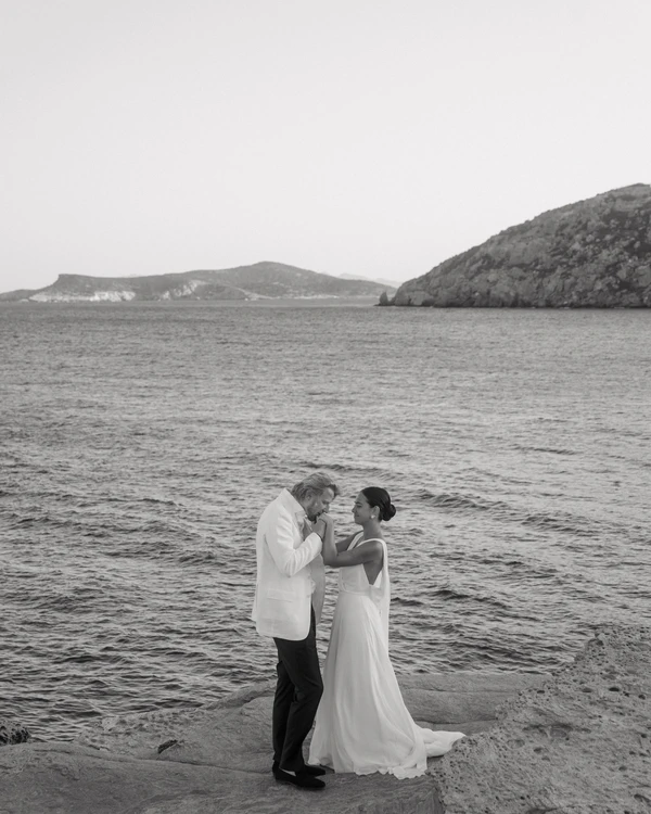An Intimate Greek Island Wedding