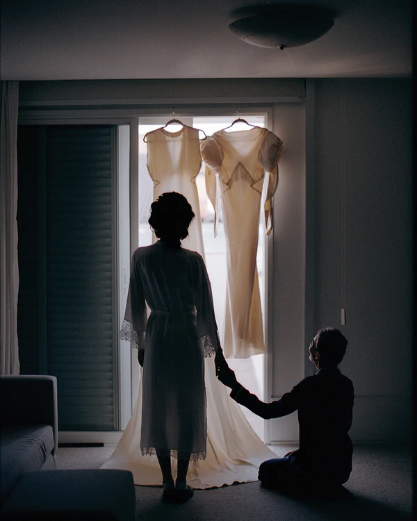 A Sentimental Two-Ceremony Wedding Woven with Vintage Fashion and Heirloom Charm