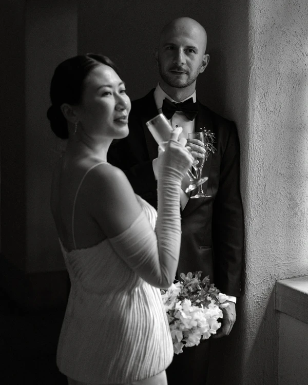 An Intimate Toronto Wedding with a Touch of Gothic Charm
