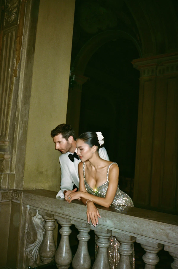 Brittany Netta’s Cinematic Lake Como Wedding Featuring a Bespoke Danielle Frankel Gown