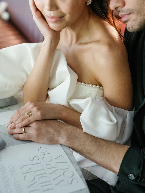 The Ultimate Stylish Indoor Wedding Ceremony