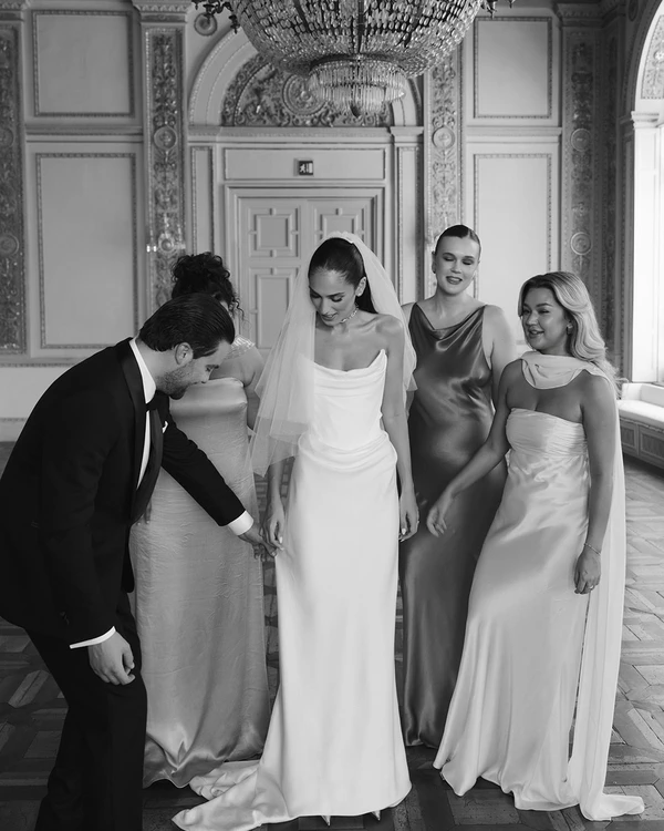 A Dream Wedding in a Baroque Italian Garden Villa