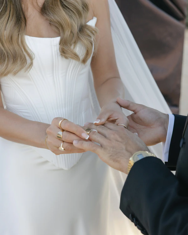 A Modern Coastal Wedding with a Mocha Altar in Altea, Spain