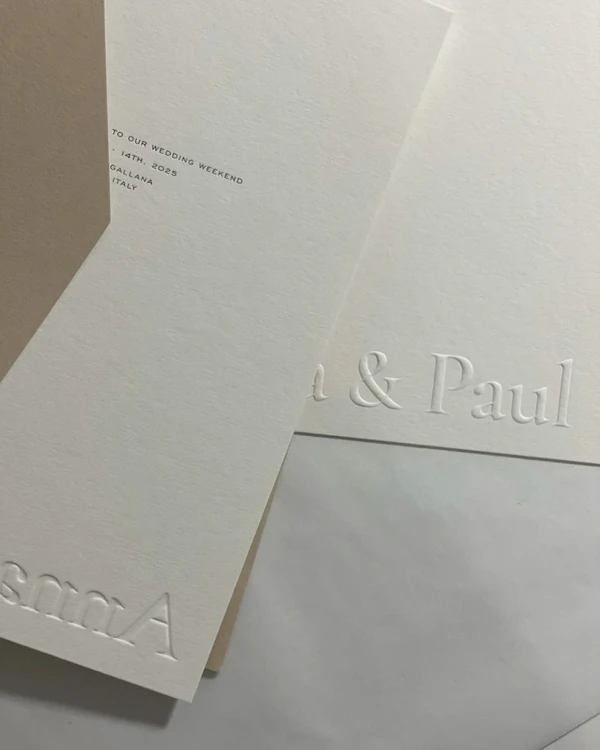 28 Minimalist Wedding Invitation Ideas