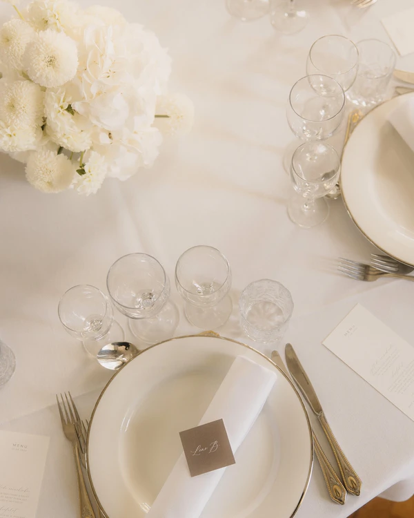 An Elegant Danish Castle Wedding with Contemporary Art Installations