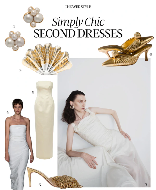 THE WED Style: Second Wedding Dresses