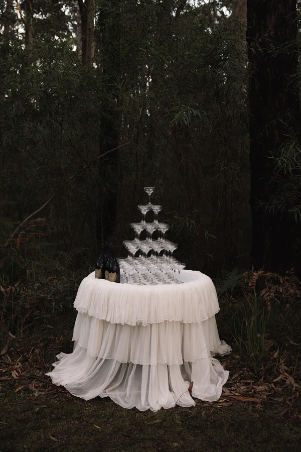 A Darkly Romantic Wedding Soirée