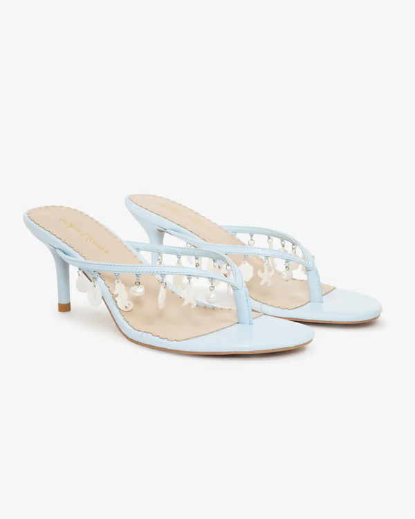 <a href="https://forloveandlemons.com/products/sailor-charm-thong-heel-blue">FOR LOVE & LEMONS Sailor Charm Thong Heel</a>, $249