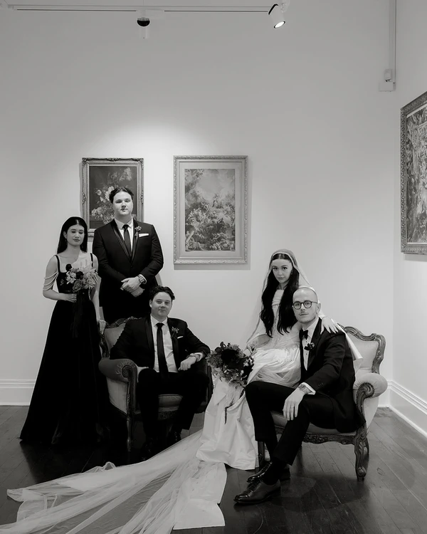 An Opulent & Darkly Romantic Renaissance-Inspired Wedding