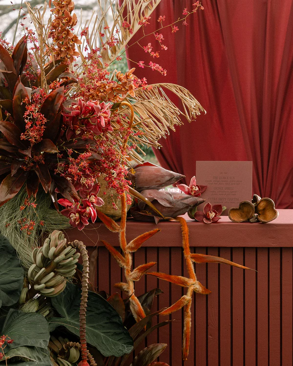 A Bold & Artfully Designed Wedding on the Lush Tropical Shores of Oahu, Hawaii