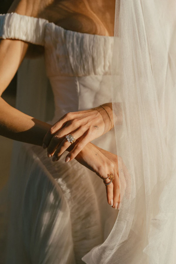 Influencer Jade Mitchell-Clyde's Chic Black-Tie Wedding in California's Gold Country