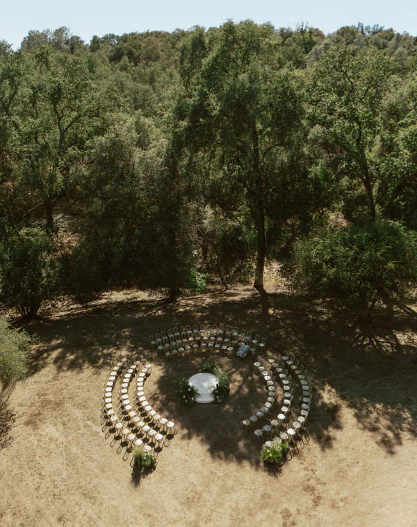 Influencer Jade Mitchell-Clyde's Chic Black-Tie Wedding in California's Gold Country