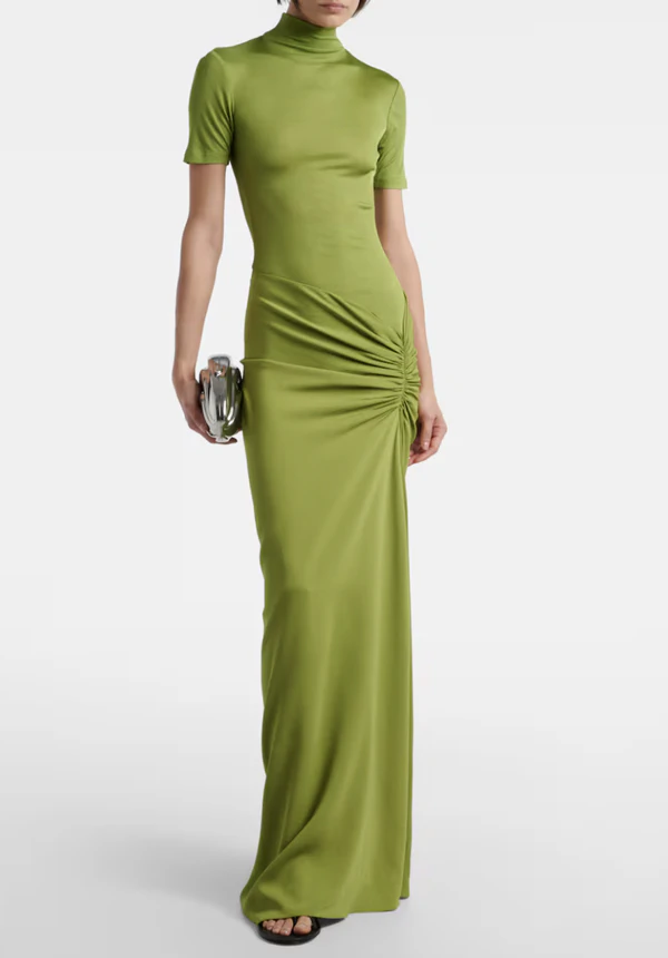 <a href="https://www.mytheresa.com/us/en/women/christopher-esber-tee-gown-green-p01152186">CHRISTOPHER ESBER Tee Gown from Mytheresa, $985</a>