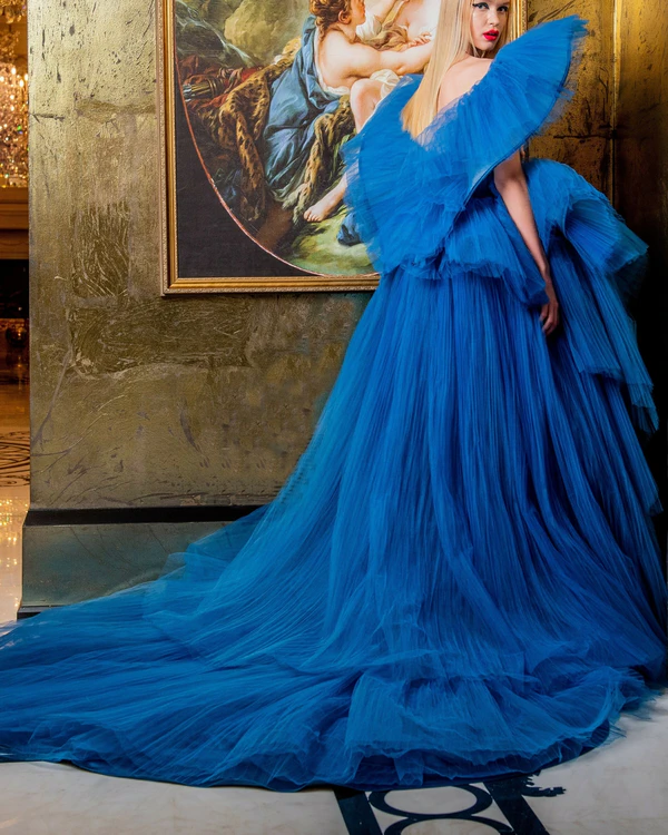 Do Colorful Wedding Dresses Have a Moment?