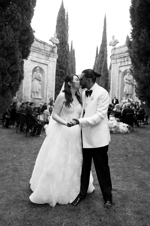 A Romantic Black-Tie Wedding Weekend at Villa Cetinale in Tuscany