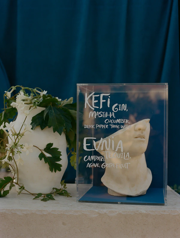 A Cinematic & Artistic Color-Washed Wedding Weekend at Amanzoe in Greece