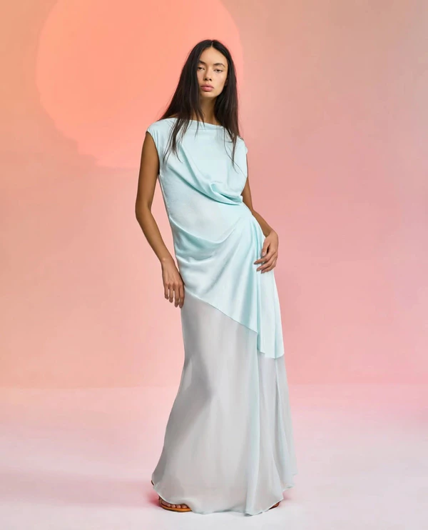 <a href="https://shopsignificantother.com/products/farrah-dress-adriatic">SIGNIFICANT OTHER Farrah Dress</a>, $395