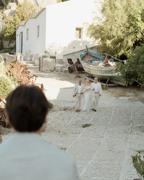 A Cinematic Italian Wedding on Film at Tonnara di Scopello