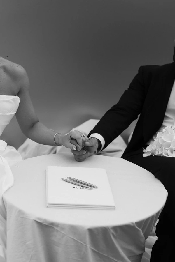 A Contemporary Chrome & Chartreuse Black-Tie Wedding Reimagines the Southern Highlands