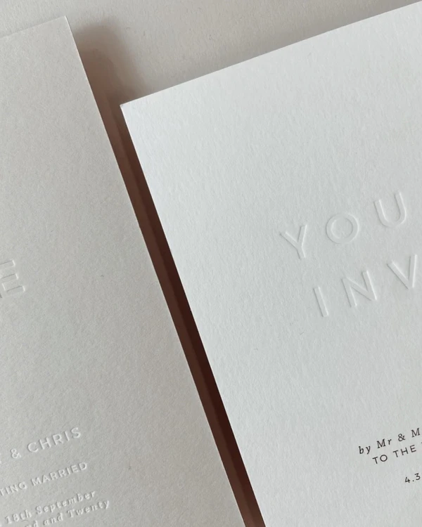 28 Minimalist Wedding Invitation Ideas — photo 1