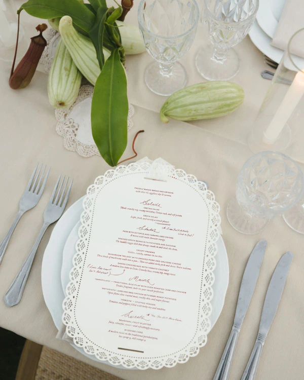 A Four-Day Fuchsia-Filled Seaside Wedding in Crete